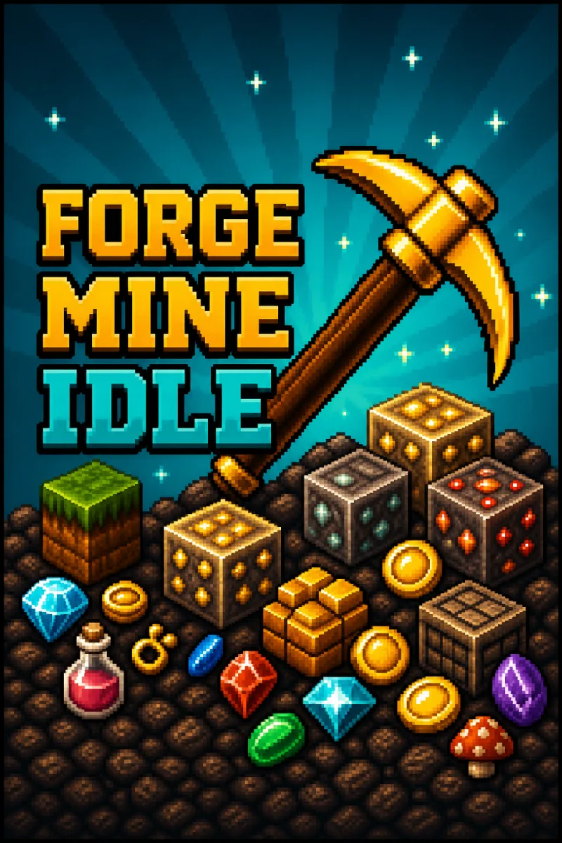 Forge Mine Idle key art