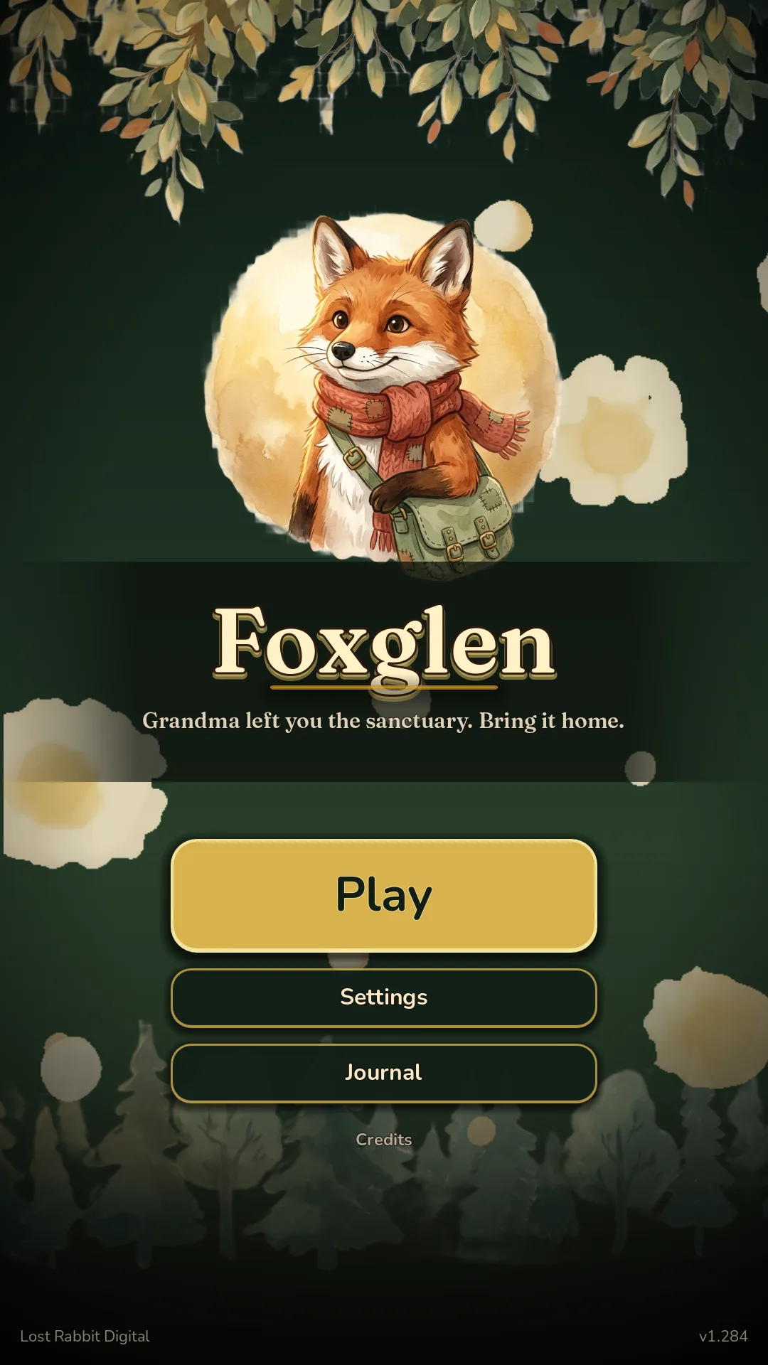 Foxglen: Cozy Merge Sanctuary key art