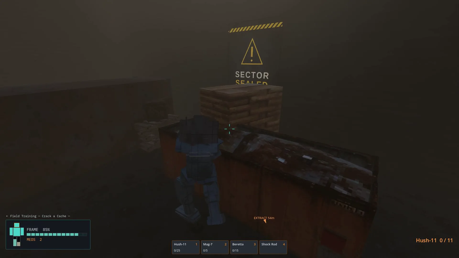 Screenshot of HollowFrames gameplay