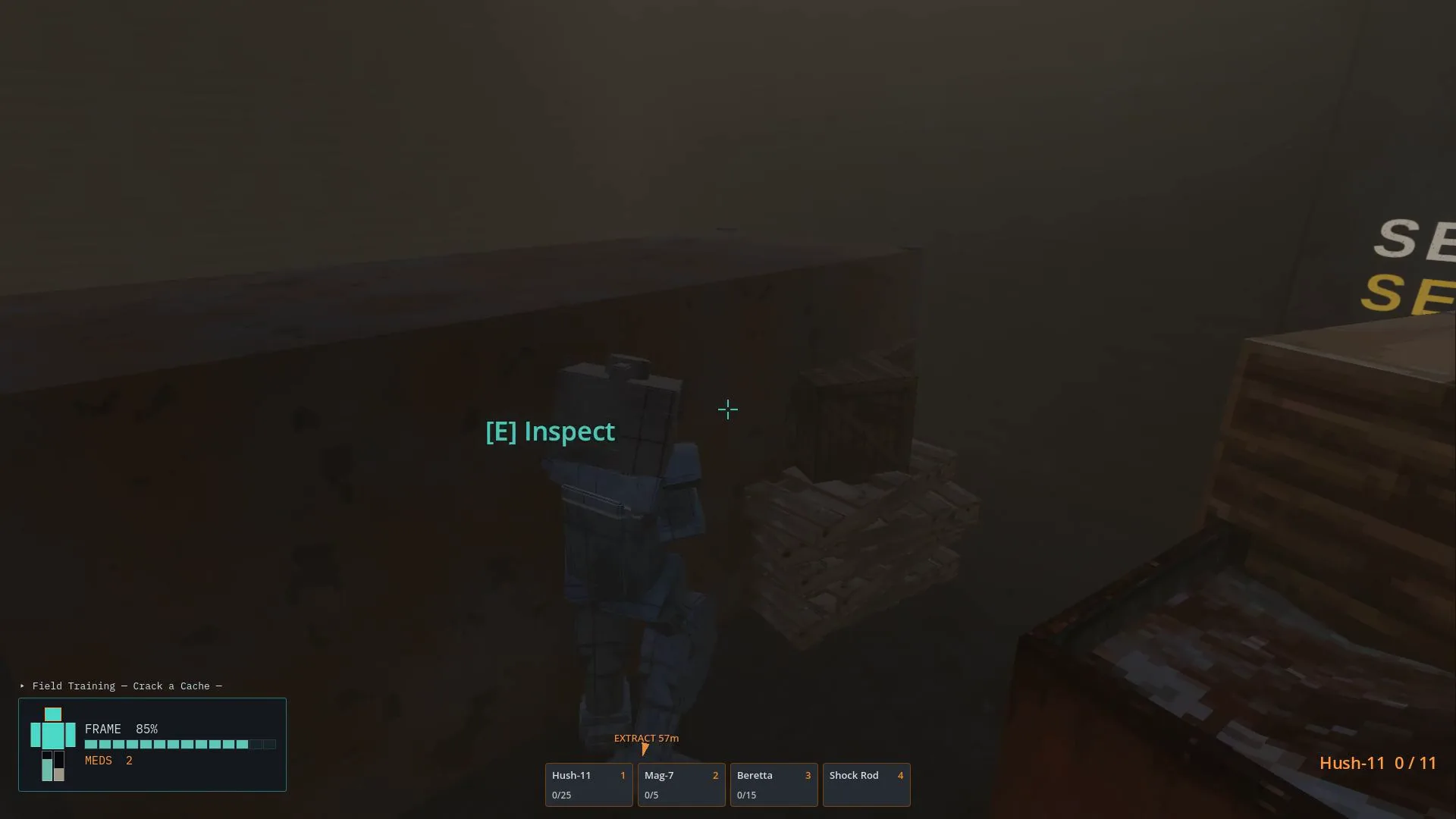 Screenshot of HollowFrames gameplay