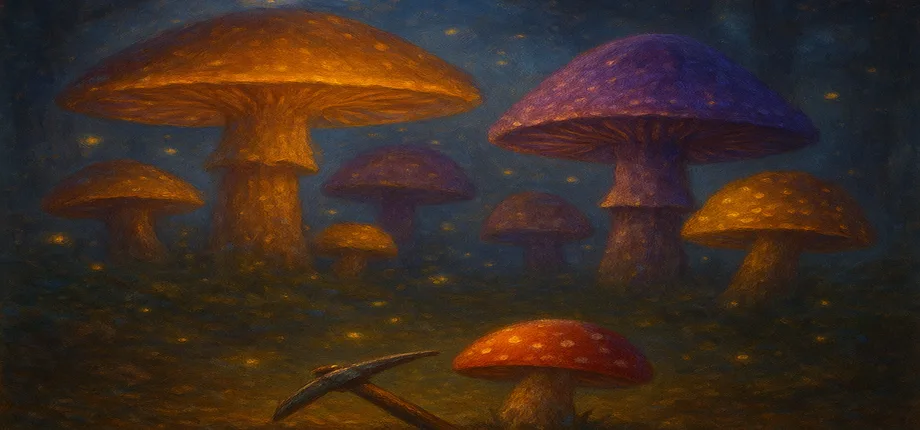 Mushroom Idle Clicker — mystical mushroom forest idle game