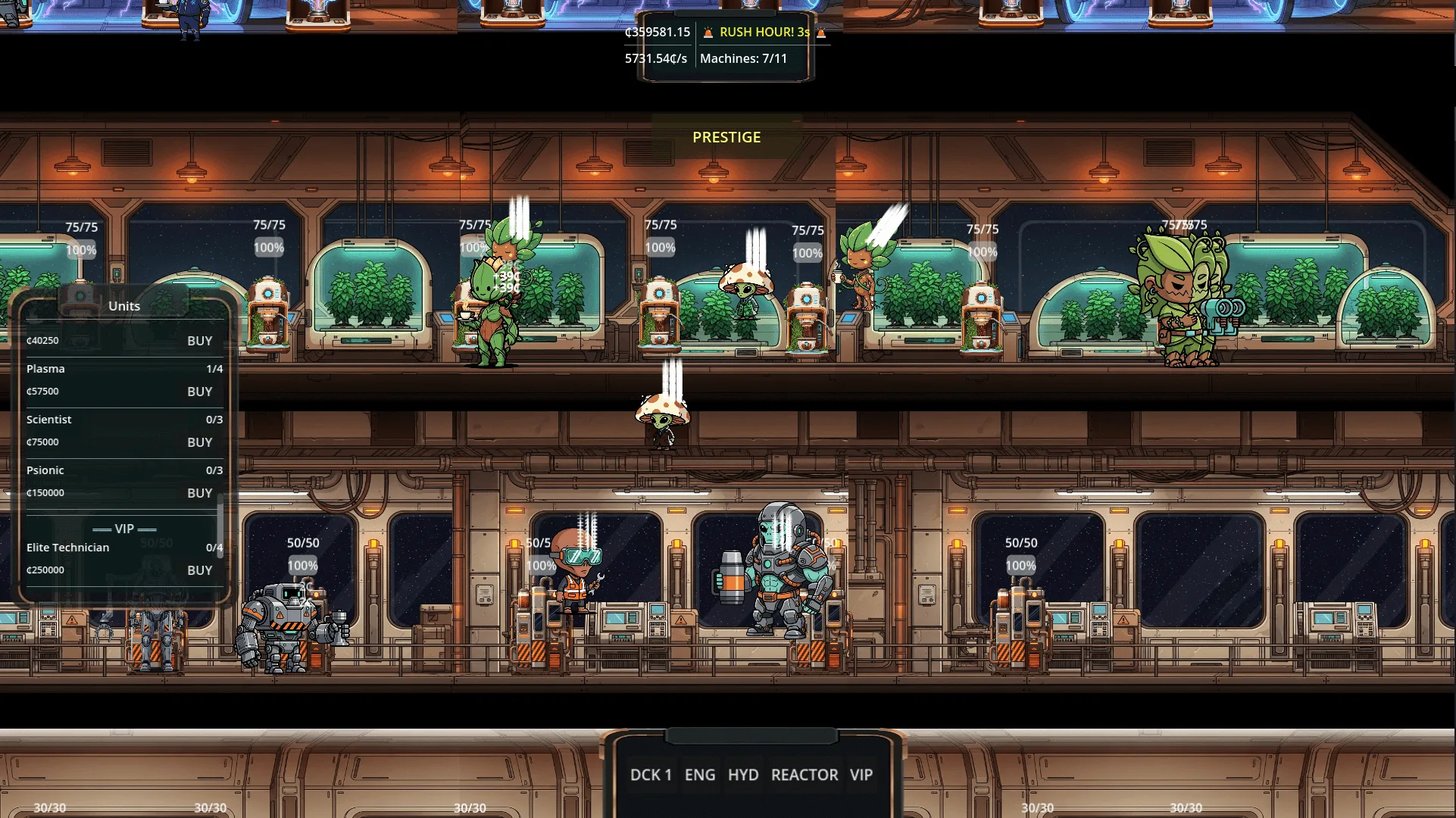 Screenshot of Starbrew Station gameplay
