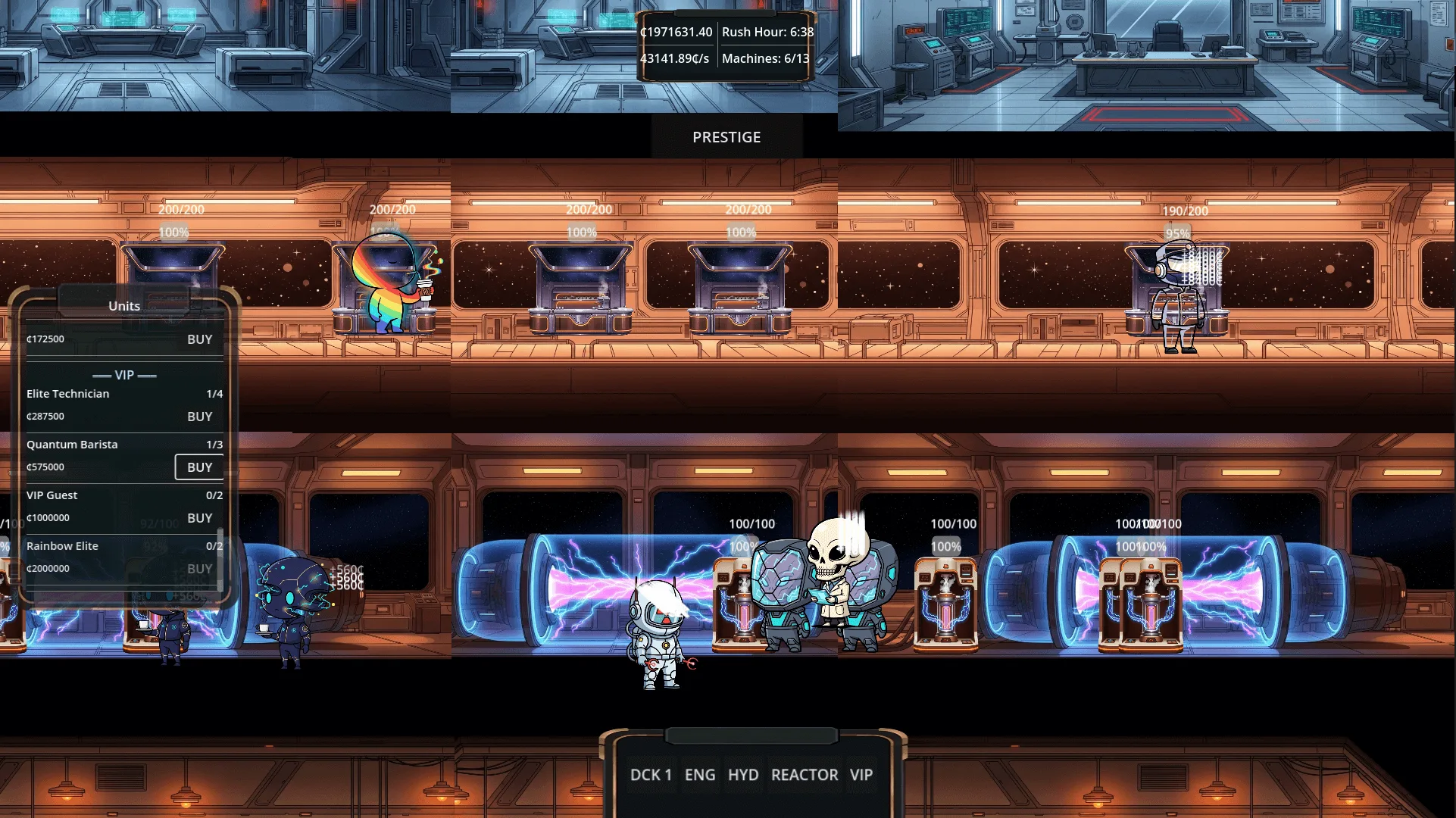 Screenshot of Starbrew Station gameplay