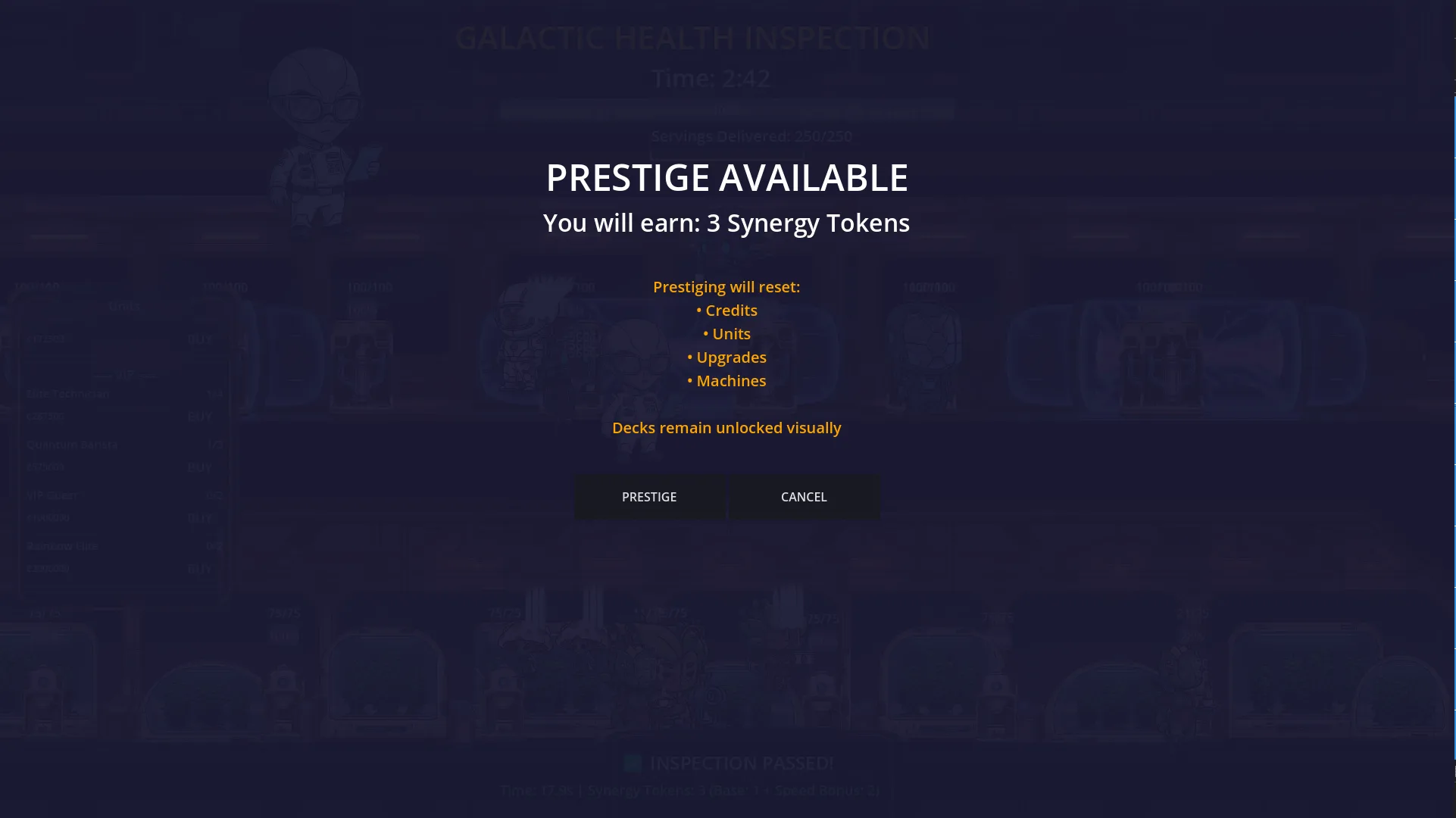 Screenshot of Starbrew Station gameplay