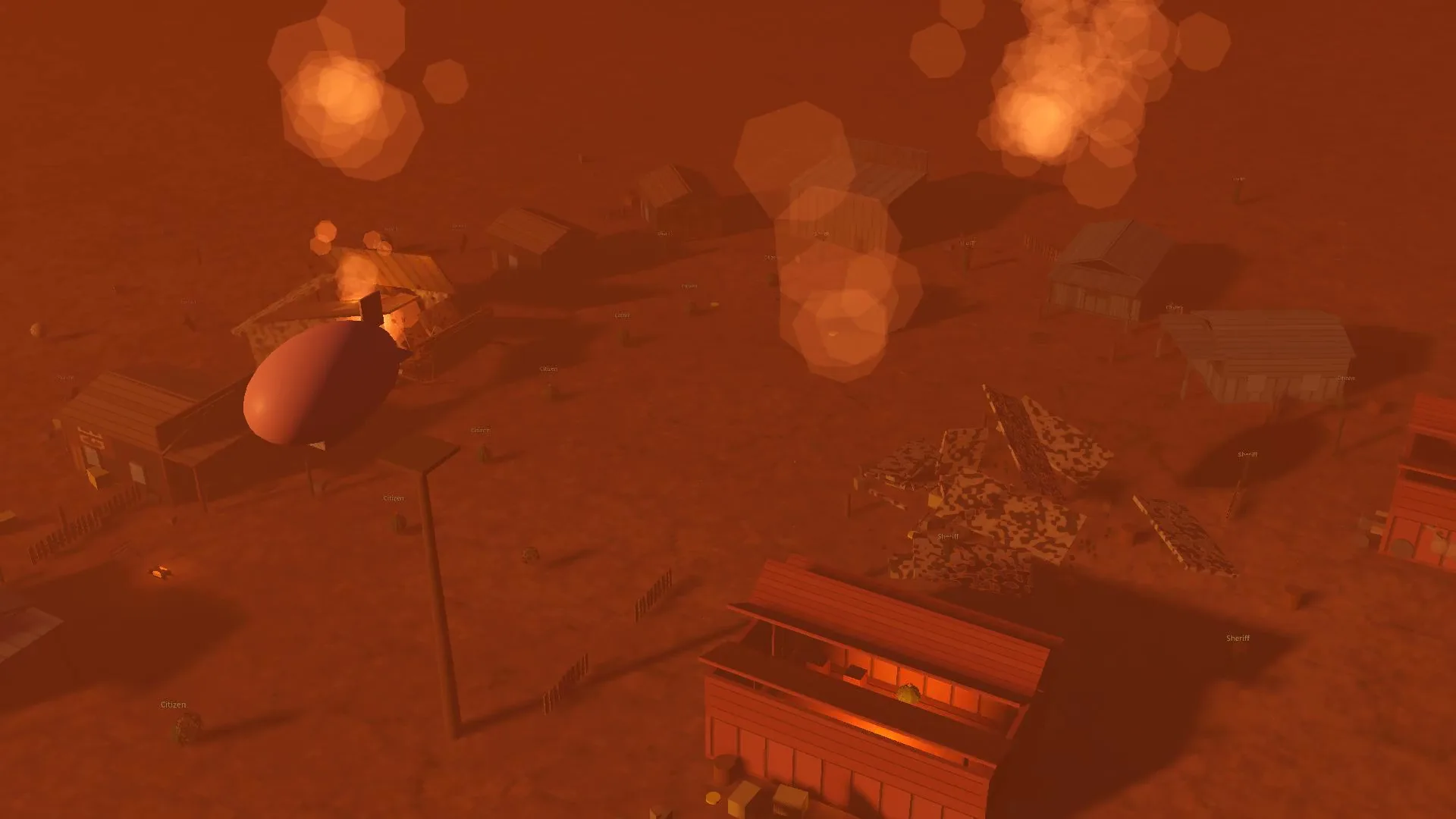 Screenshot of Tumblefire gameplay